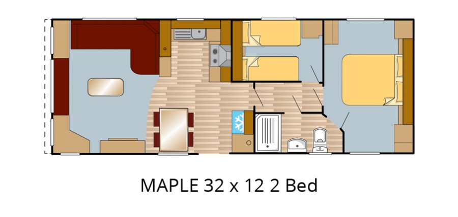 Pre-Owned Europa Maple 32 x 12ft image 2