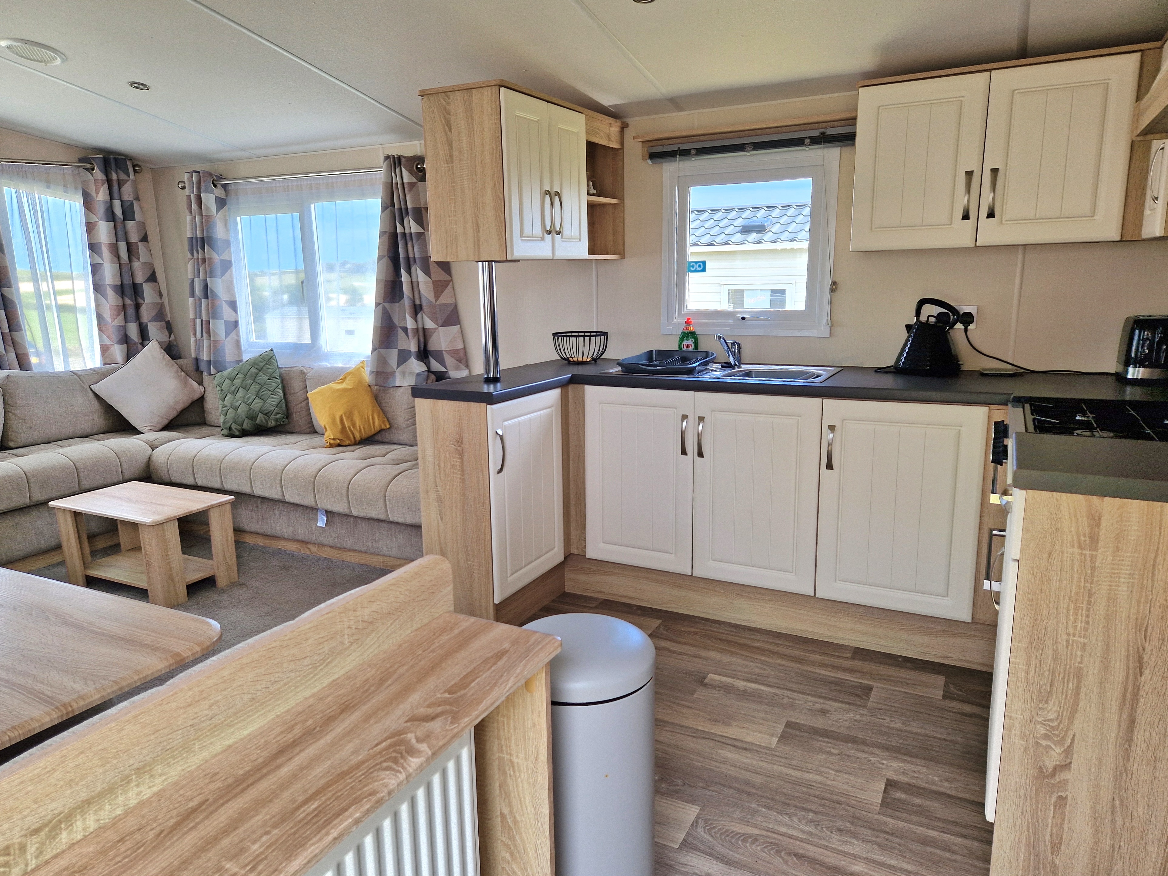 Pre-owned caravan exterior